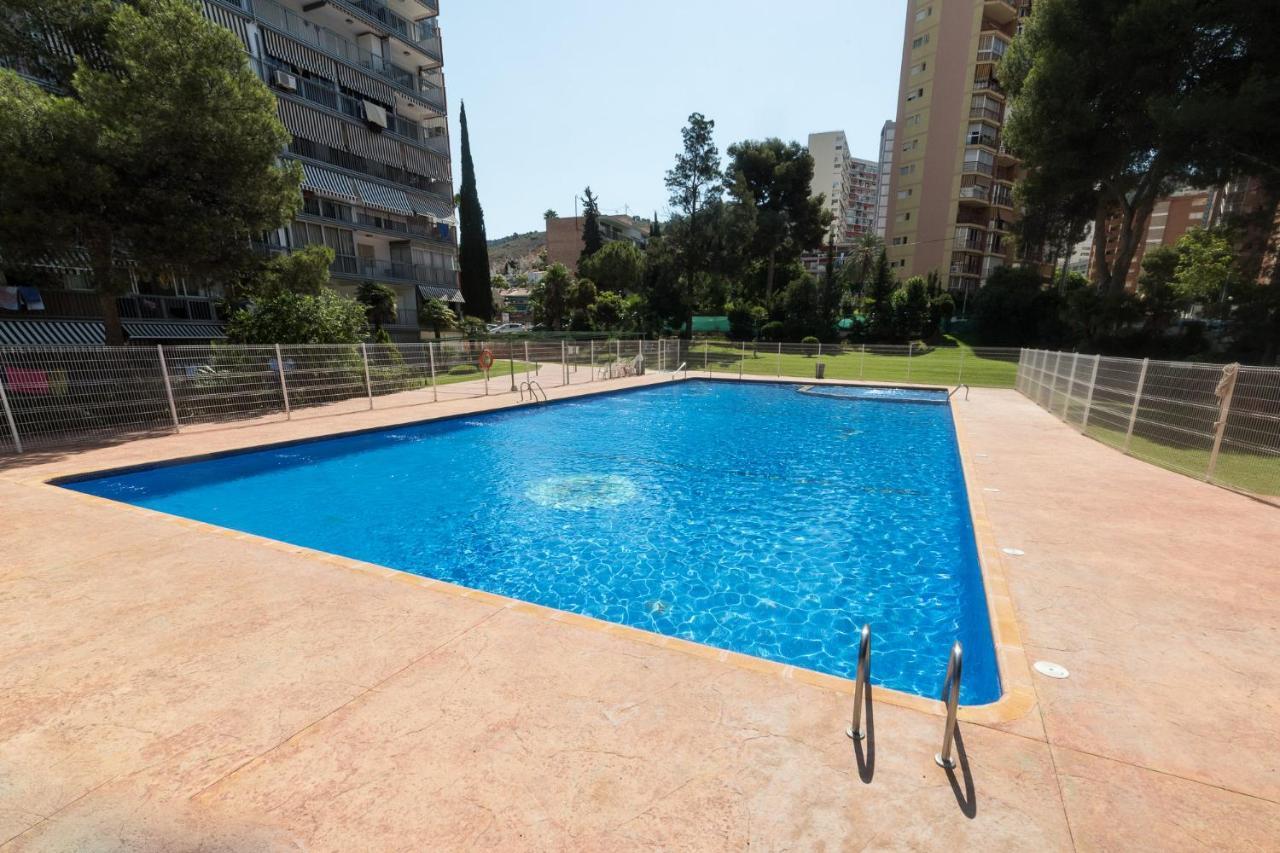 Moonkey - Apto Paris Con Piscina Y Parking Benidorm Exterior foto